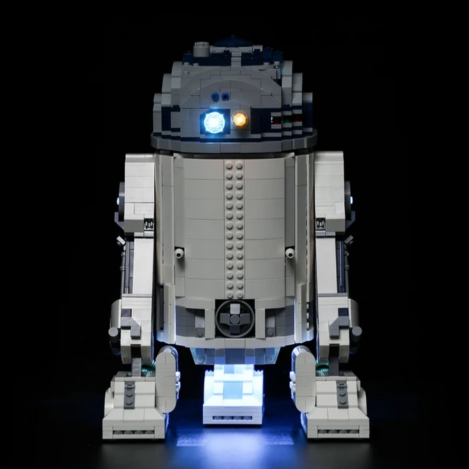 Led-beleuchtung kit für 75308 kompatibel mit roboter R2-D2