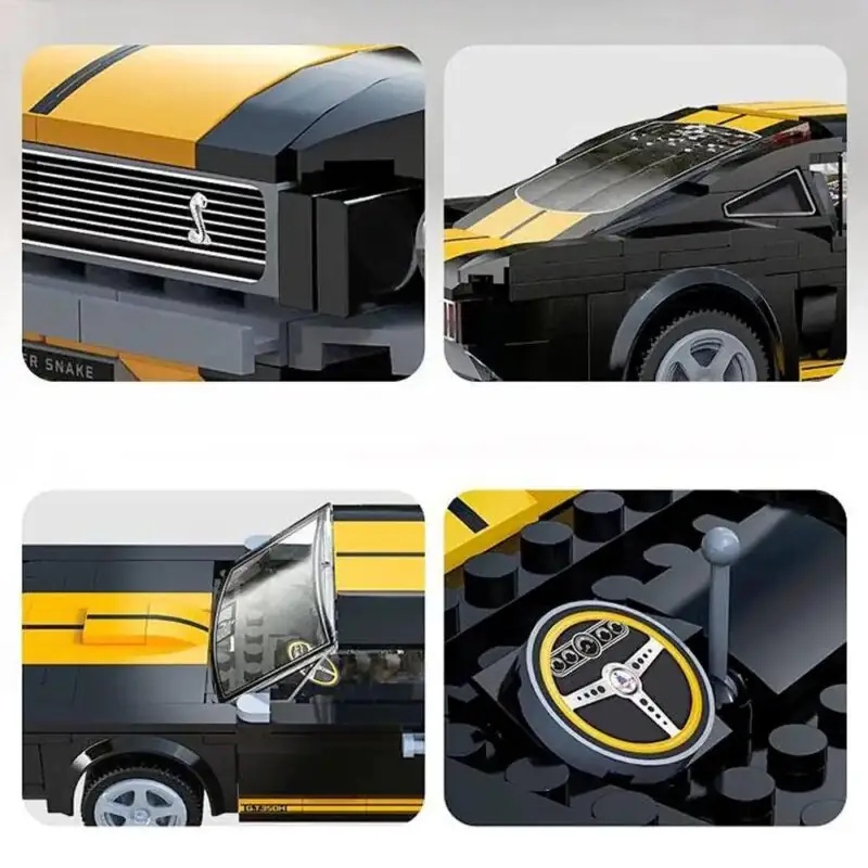 Der Wagen bietet viele Details, wie eine sich öffnende Motorhaube und funktionierender Lenkung.