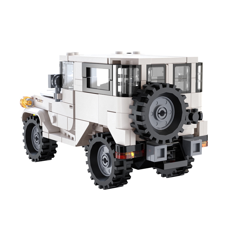 The building block set features the characteristic look of the cult vehicle with a distinctive front, typical carousel shape, large walls and numerous authentic details.