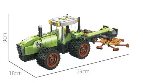 Die Maße des Modells: 29cm x 18cm x 9cm.