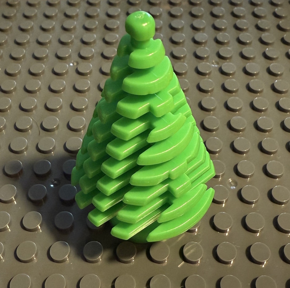 Der Baum kann, z.B. auf einer Grundplatte, befestigt werden (Grundplatten separat erhältlich).