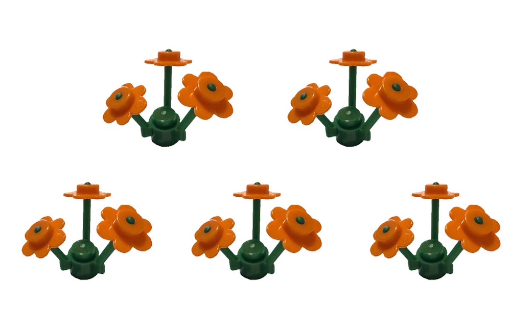 5 Blumen als Bundle bei Bestellmenge 1x.