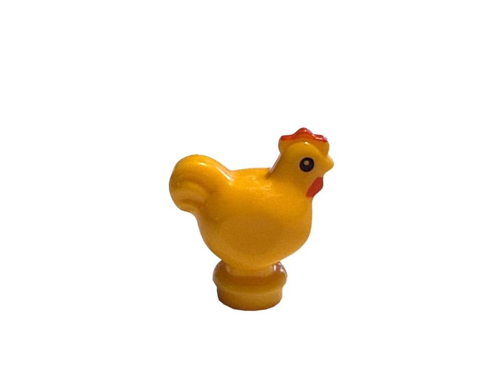 Klemos KL-40133 Klemmbaustein Huhn gelb (4 Stück)