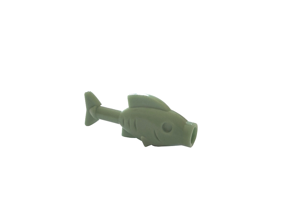 Klemos KL-40136 Klemmbaustein Fisch grün