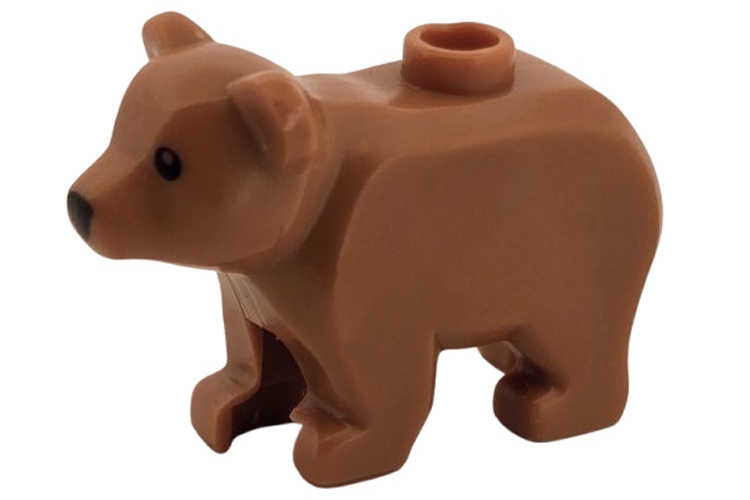 Klemos KL-40146 Klemmbaustein Bär braun
