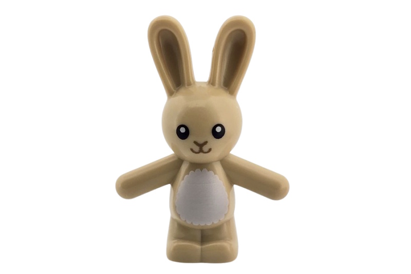 Klemos KL-40150 Klemmbaustein Hase beige