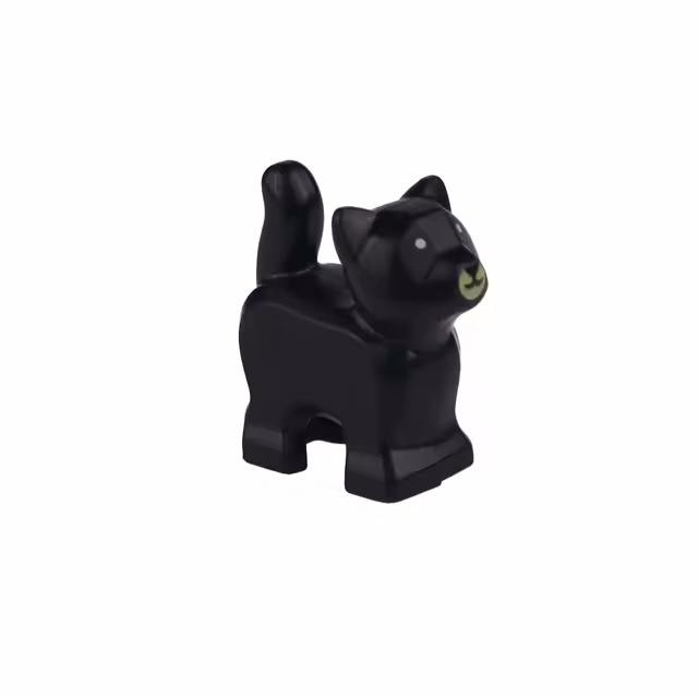 Klemos KL-40155 Klemmbaustein Katzenbaby schwarz