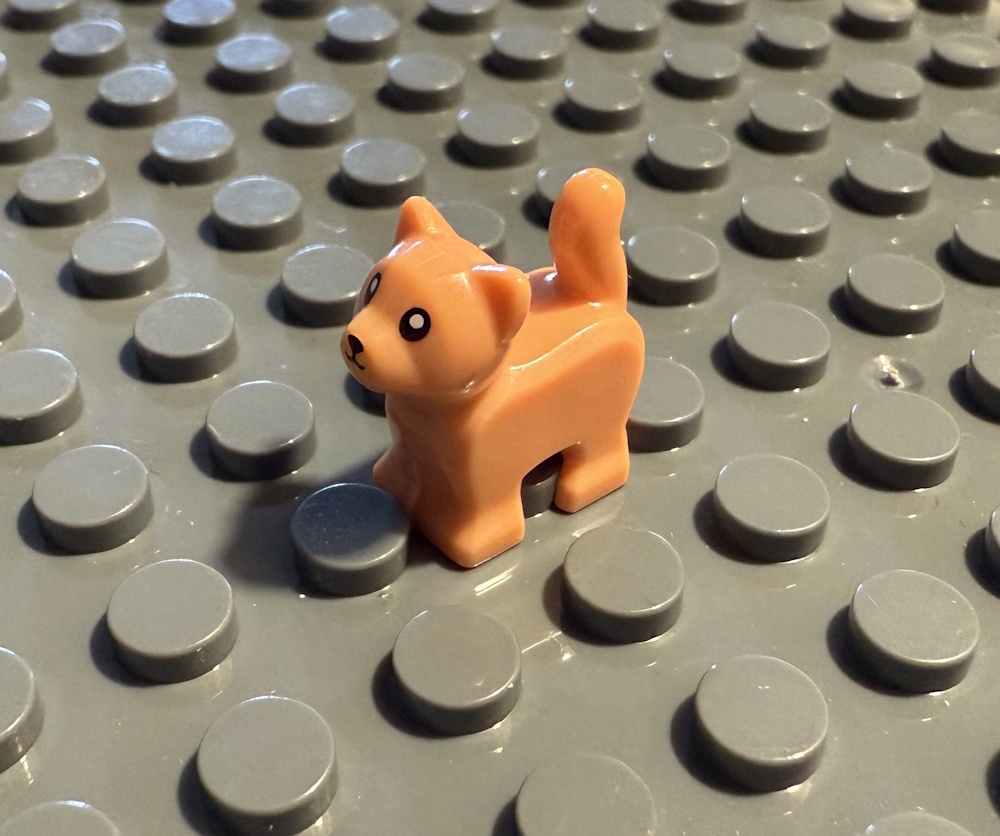 Die Katze kann, z.B. auf einer Grundplatte, befestigt werden (Grundplatten separat erhältlich).
