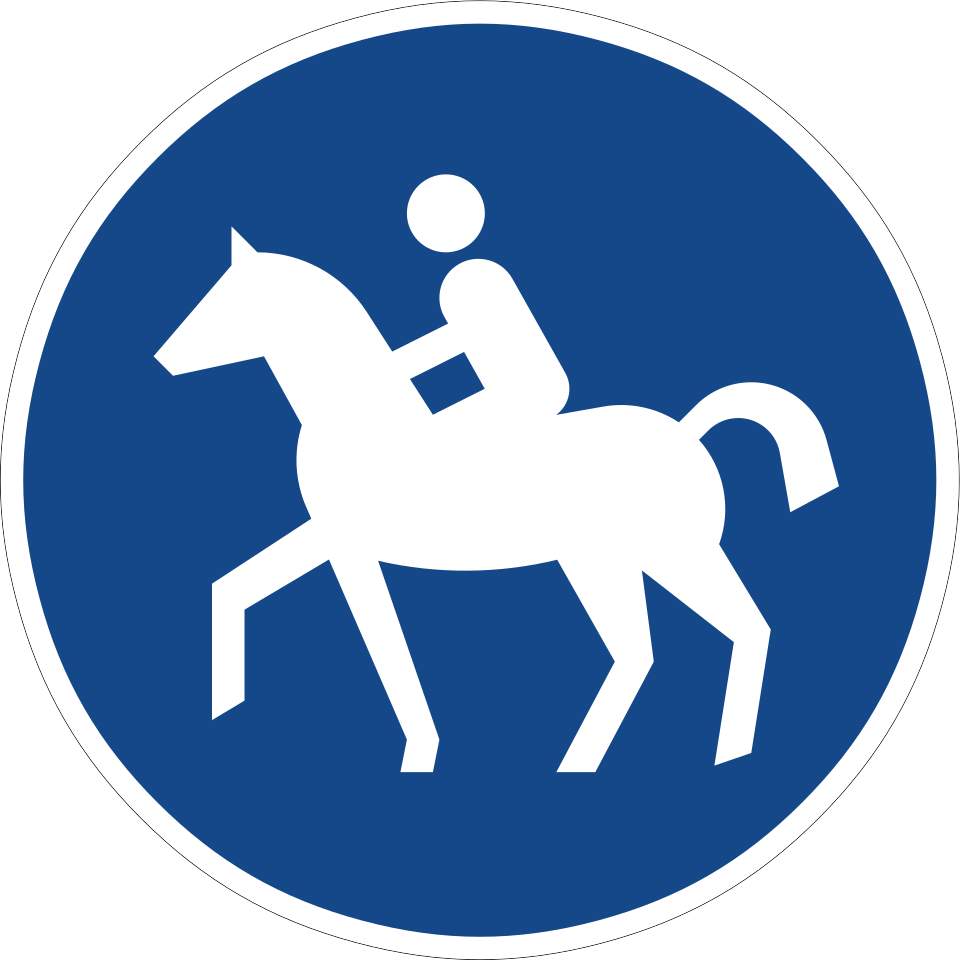 KL-11238 - Verkehrszeichen Reitweg 238