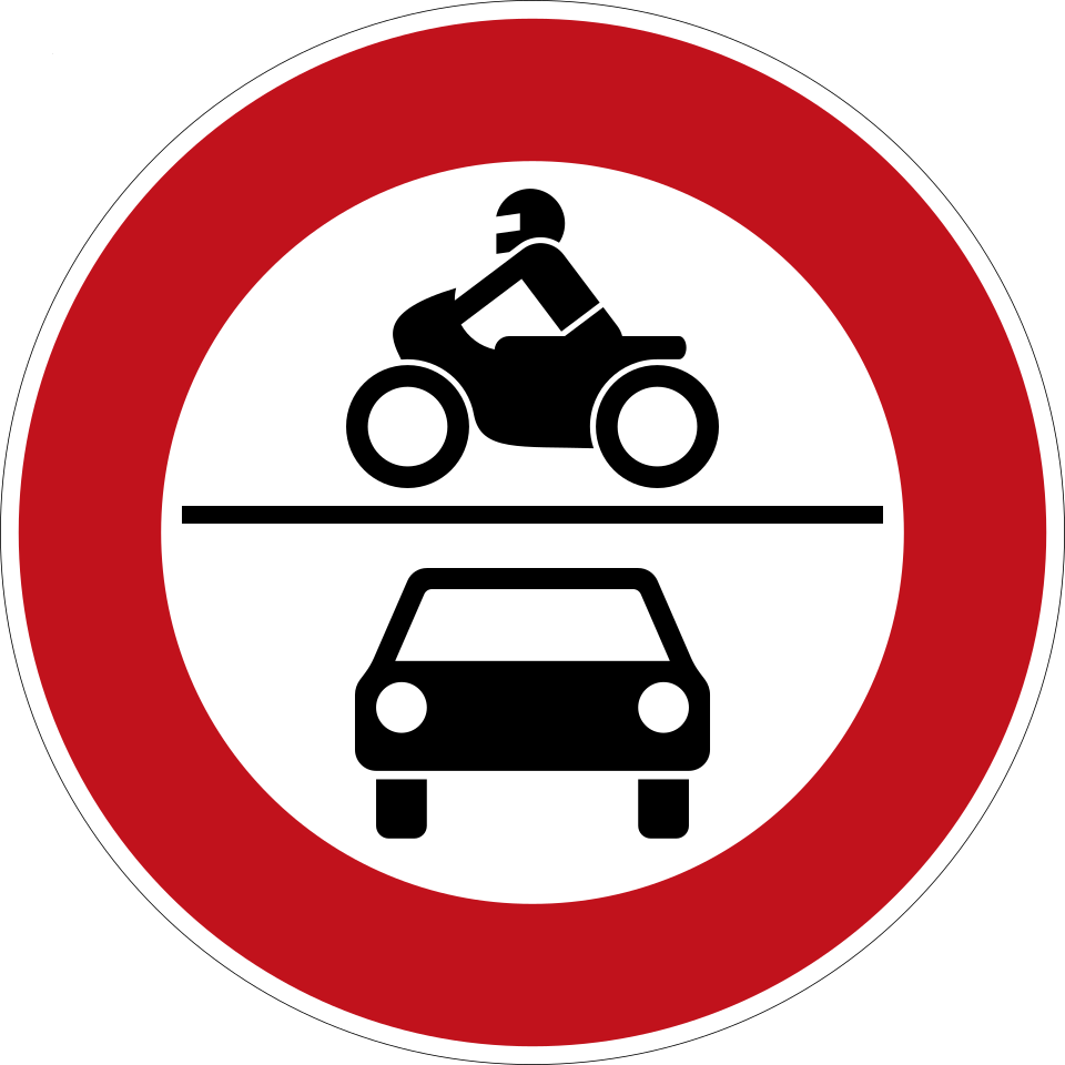 KL-11260 - Verkehrszeichen Verbot für Kraftfahrzeuge 260