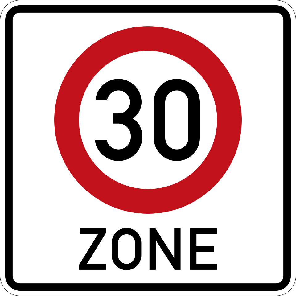 KL-11274-1 - Verkehrszeichen 30 Zone 274.1