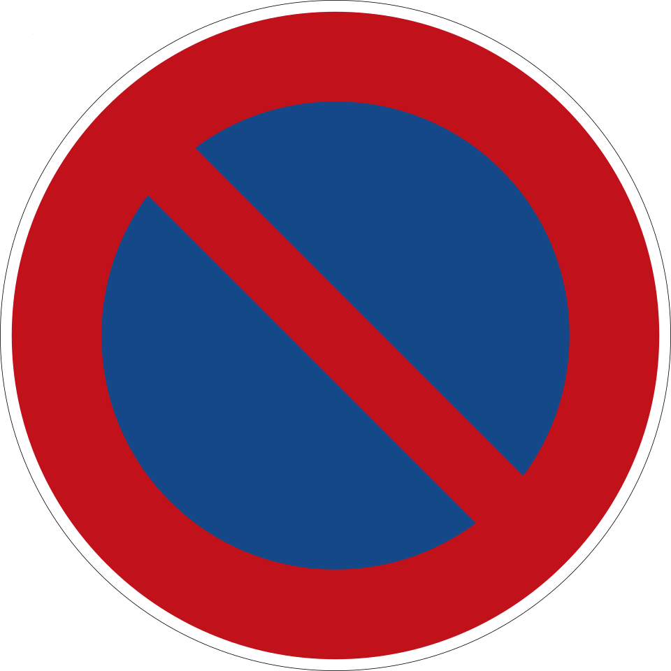 KL-11286 - Verkehrszeichen Eingeschränktes Haltverbot 286