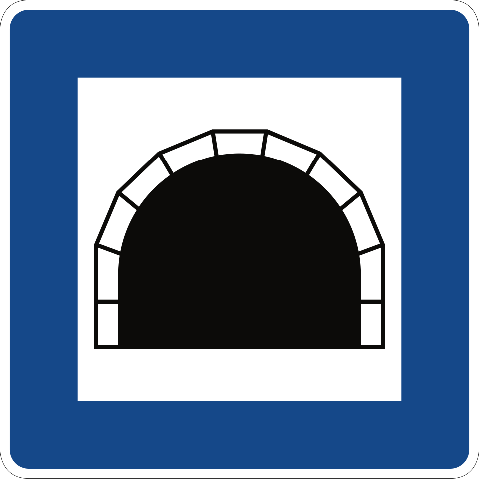 KL-11327 - Verkehrszeichen Tunnel 327