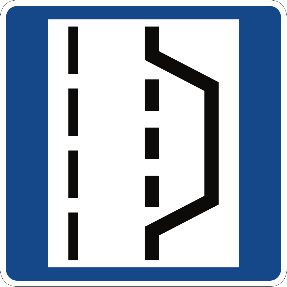 KL-11328 - Verkehrszeichen Nothaltbucht 328