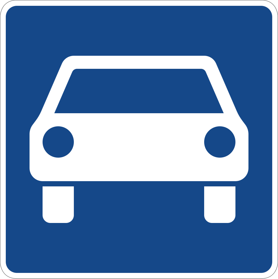 KL-11331-1 - Verkehrszeichen Kraftfahrstraße 331.1