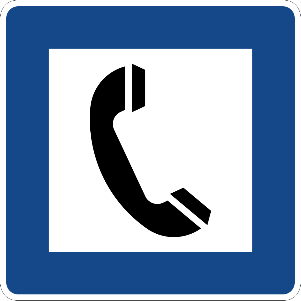 KL-11365-50 - Verkehrszeichen Fernsprecher 365-50