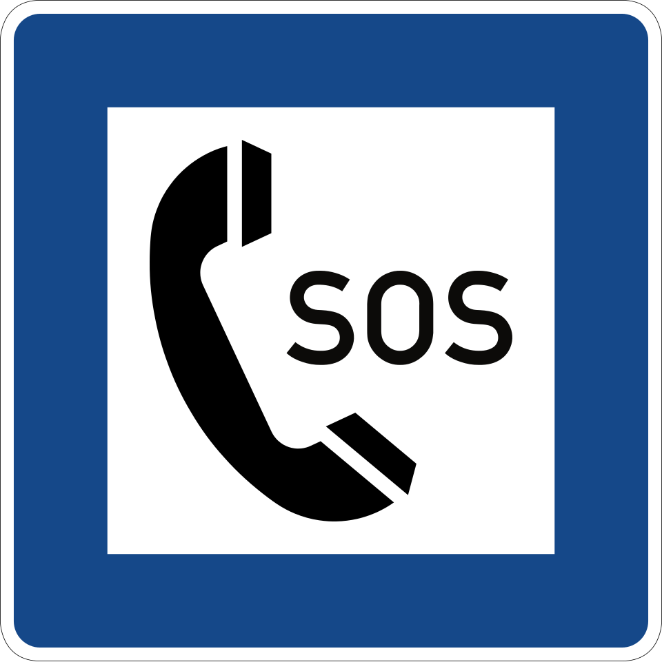 KL-11365-51 - Verkehrszeichen Notrufsäule 365-51