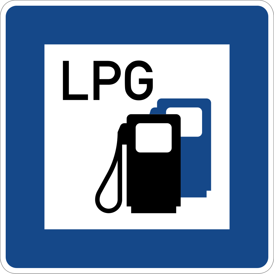 KL-11365-53 - Verkehrszeichen Tankstelle LPG 365-53