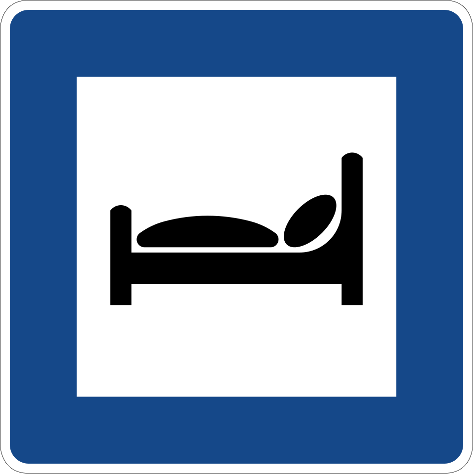 KL-11365-55 - Verkehrszeichen Hotel 365-55