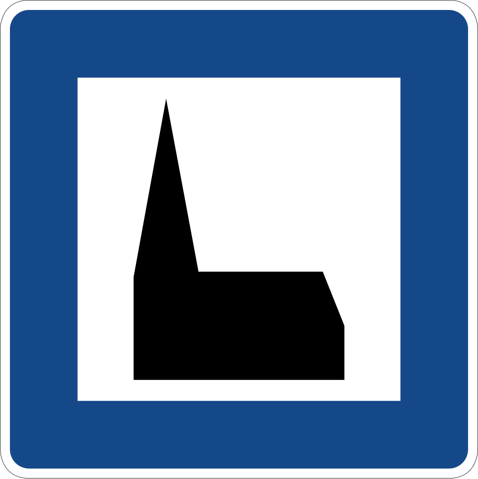 KL-11365-59 - Verkehrszeichen Kapelle 365-59