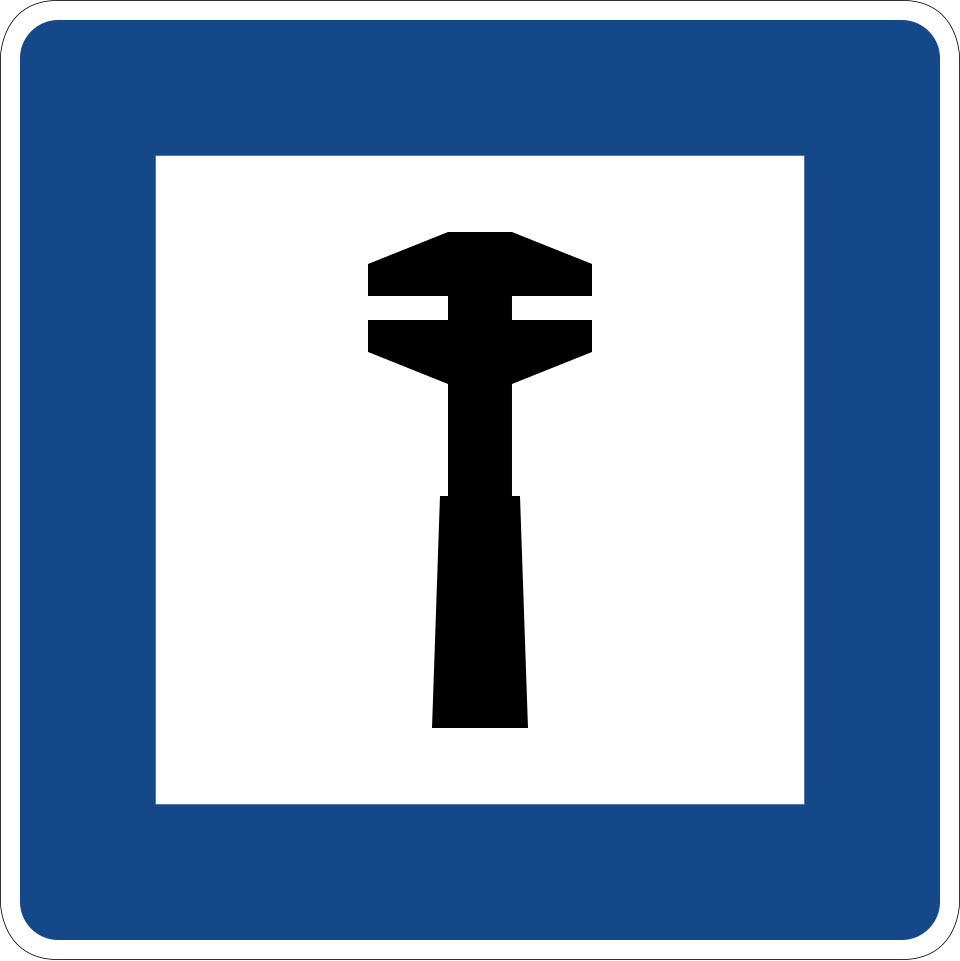 KL-11365-62 - Verkehrszeichen Pannenhilfe 365-62