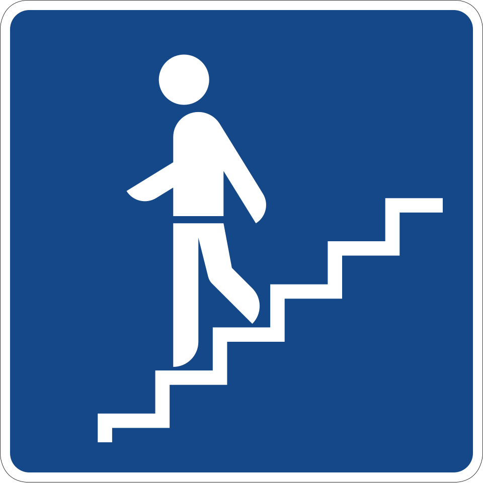 KL-11365-63 - Verkehrszeichen Fußgänger Unterführung 365-63