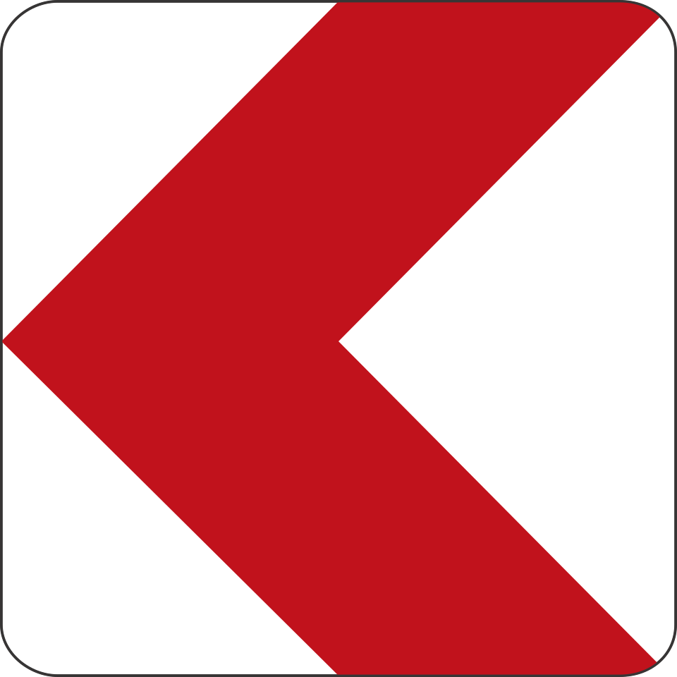 KL-11625-10 - Verkehrszeichen Richtungspfeil 625-10