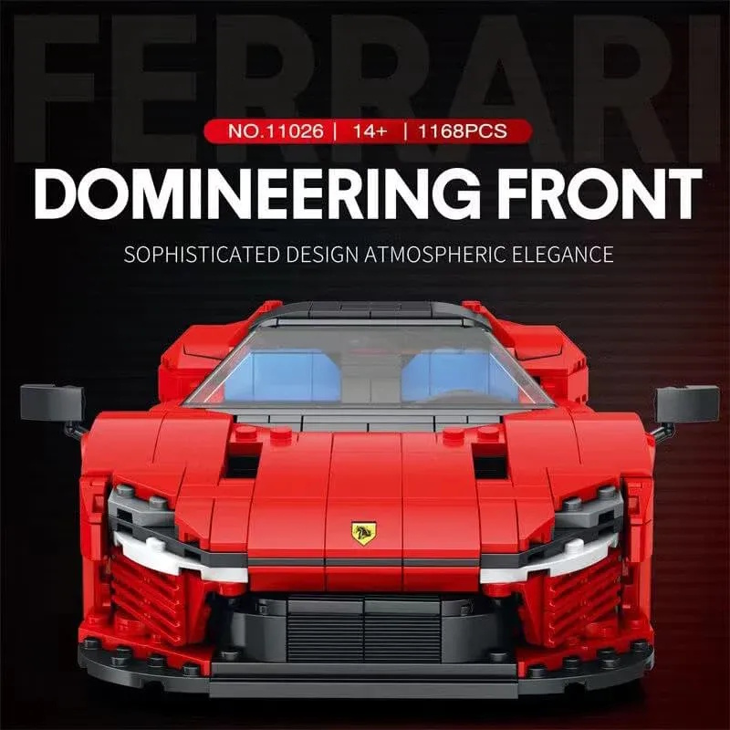 Dieses beeindruckende Supercar überzeugt durch seine sportliche Linienführung und realitätsnahen Details. 