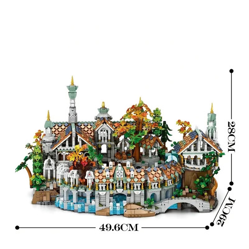Die Maße des Modells: 49,6cm x 29cm x 28cm.