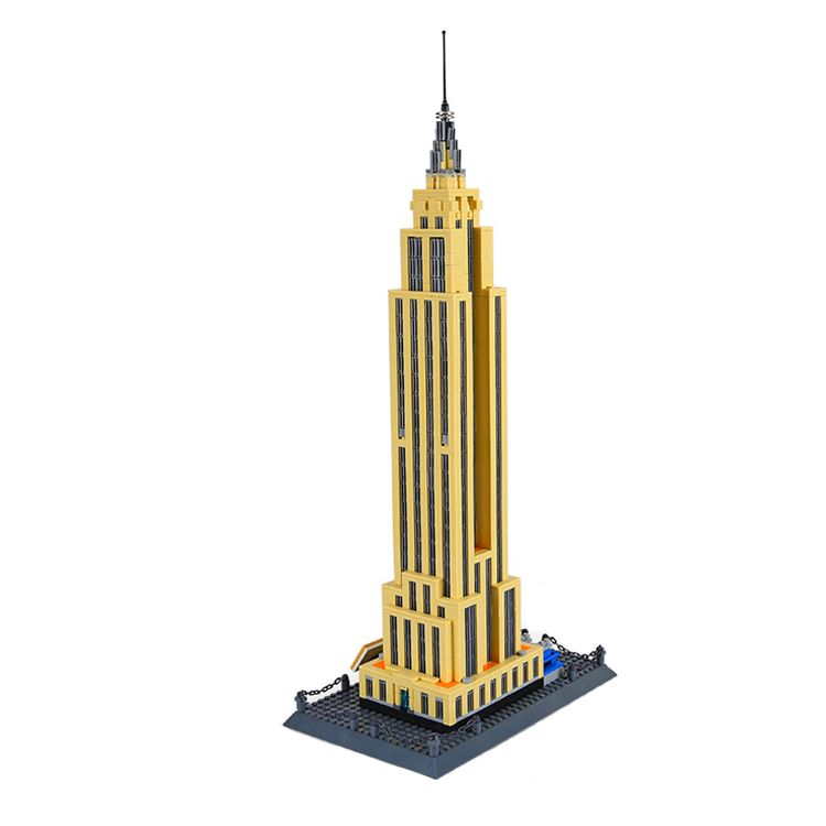 Wange 5212 Architektur Bausatz Empire State Building of New York 1995 Teile NEU 
