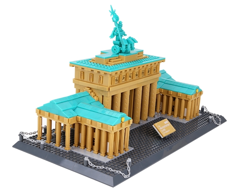 WANGE6211 Bauklötze Brandenburger Tor in Deutschland Geschenk Kinder 1552PCS OVP 