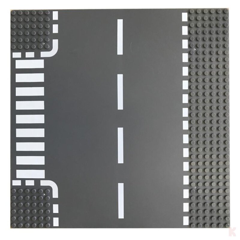 Klemos KL-20001 Klemmbaustein Grundplatte 32x32 Straße (25cmx25cm)