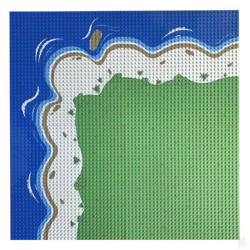 Klemos Grundplatten 32x32 Ufer (25cmx25cm)