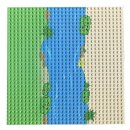 Klemos KL-20003 Klemmbaustein Grundplatte 32x32 Strand (25cmx25cm)