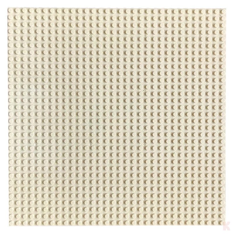 Klemos KL-20003 Klemmbaustein Grundplatte 32x32 Strand (25cmx25cm) Strand gerade