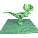 Klemos KL-40079 Klemmbaustein Dinosaurier Dilophosaurus groß mit Sound
