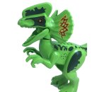 Klemos KL-40079 Klemmbaustein Dinosaurier Dilophosaurus groß mit Sound