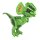 Klemos KL-40079 Dinosaurier Dilophosaurus groß mit Sound Klemmbaustein
