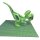 Klemos KL-40079 Klemmbaustein Dinosaurier Dilophosaurus groß mit Sound
