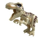 Klemos KL-40082 Klemmbaustein Dinosaurier T Rex beige groß mit Sound