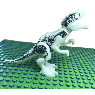 Klemos KL-40033 Klemmbaustein Dinosaurier Tyrannosaurus wei&szlig;