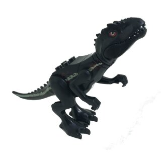 Klemos KL-40036 Dinosaurier Tyrannosaurus schwarz Klemmbaustein