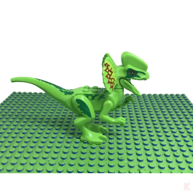 Klemos KL-40027 Klemmbaustein Dinosaurier Dilophosaurus
