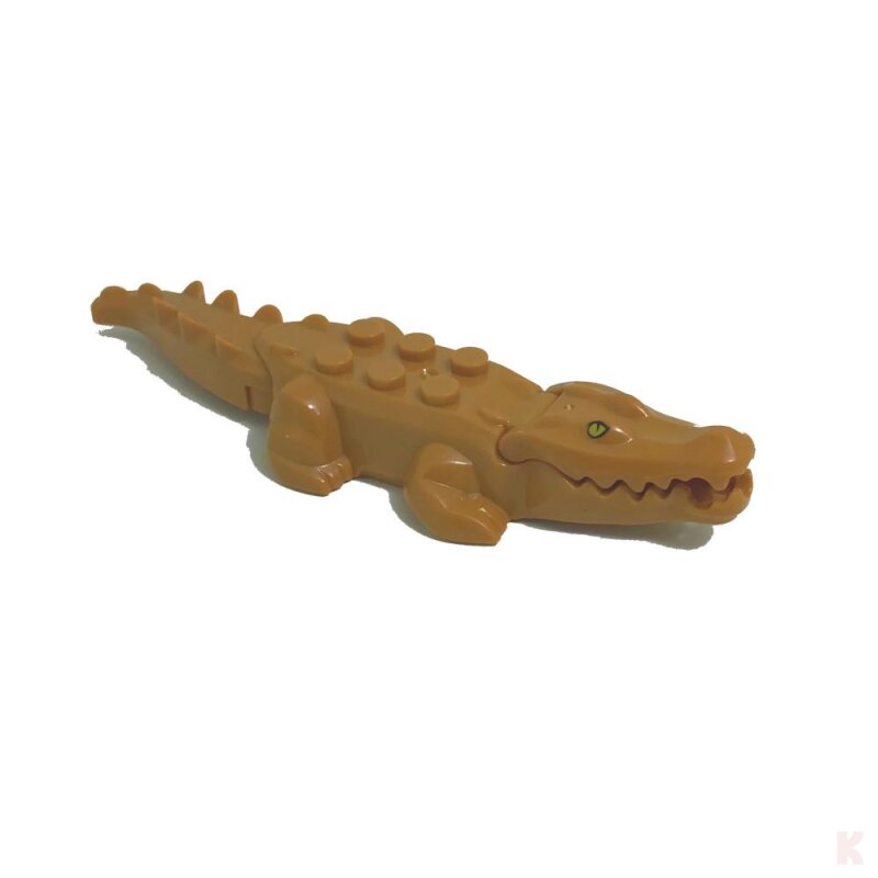 Klemos KL-40001 Krokodil braun Klemmbaustein