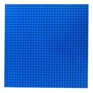 Klemos KL-20004 Grundplatte 32x32 Blau (25cmx25cm) Klemmbaustein