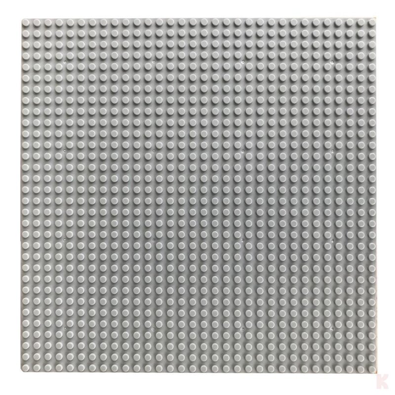 Klemos KL-20004 Grundplatte 32x32 Hellgrau (25cmx25cm) Klemmbaustein