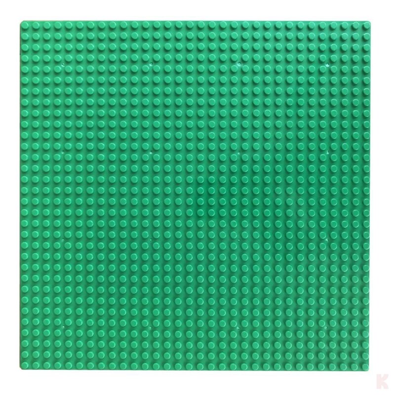 Klemos KL-20004 Grundplatte 32x32 Dunkelgrün (25cmx25cm) Klemmbaustein