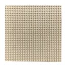 Klemos KL-20004 Grundplatte 32x32 Sand / Beige (25cmx25cm) Klemmbaustein