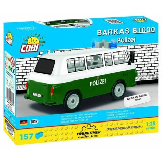 Cobi 24596 Youngtimer Barkas B1000 Polizei