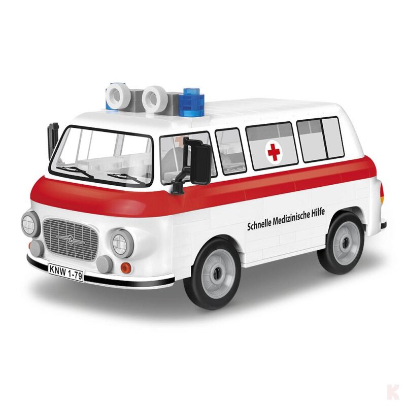Cobi 24595 Youngtimer Barkas B1000 Krankenwagen Klemmbaustein